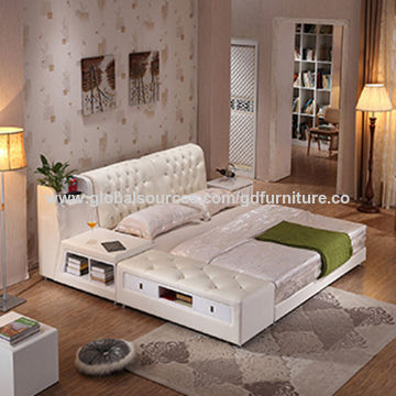 Recliner Morden Style Bedroom Furniture, Leather Bedroom Furniture
