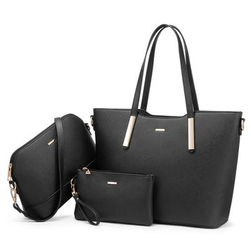 Black satchel purse handbag Clearance