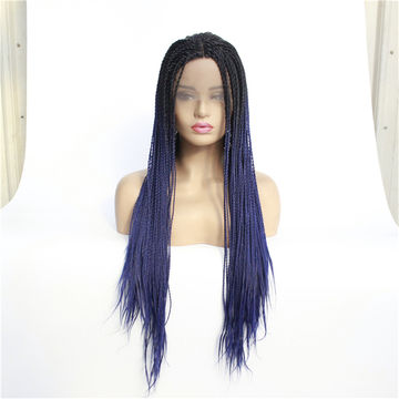 colored braid wigs
