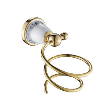 China Bathroom Hair Dryer Holder Hair Care Tools Holder Wall Mount