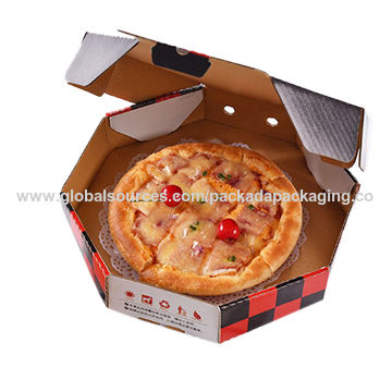 China Takeaway Packaging Boxes 8 Inch Corrugated Pizza Boxes On Global Sources Circle Pizza Packaging Box Food Packaging Box Paper Box