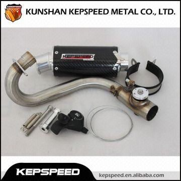 Flexible Motorcycle Exhaust Pipe With Carbon Cover Global Sources