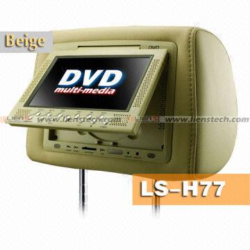 7 Headrest Dvd Player With Sd Usb Ir Fm Tv 32bit Game Sony Lens Multi Language Wireless Global Sources