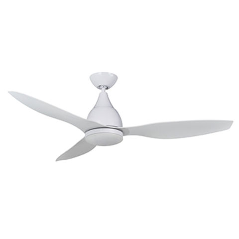 Taiwan 52 Dc Ceiling Fan 3 Blades With Single Light Led On