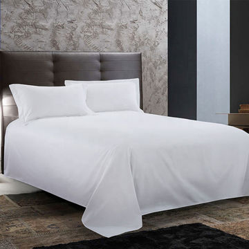 Bed Sheet Cotton Set Bedsheet With Blanket, White Single Bed Sheet Sets