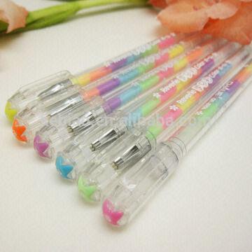 multicolor gel pen