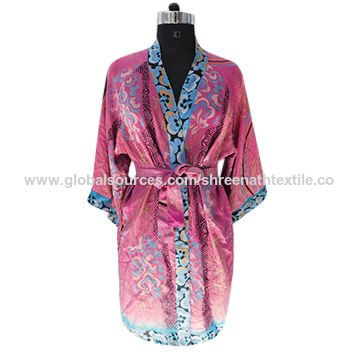 silk kimono cardigan