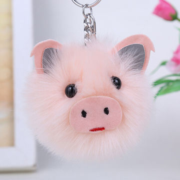 pig keychain