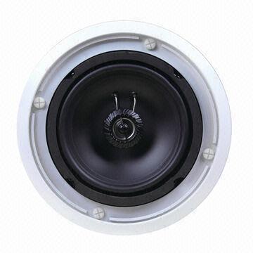 6 Inch 2 Way Plastic Active In Ceiling Speaker With Back Cover