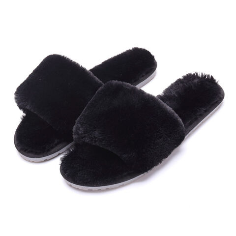 white cotton slippers