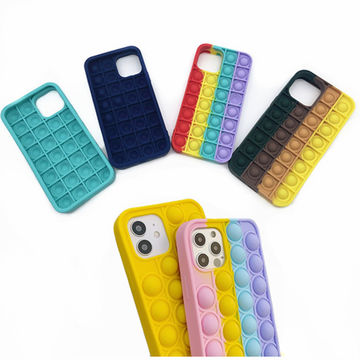 China New Pop It Phone Case For Iphone 12 Push Bubble Fidget Toy Silicone Phone Cases Cover For Iphone 12 On Global Sources Silicone Case For Iphone 12 Pro Iphone 12 Pro Case Iphone 12 Cases