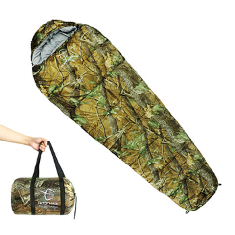 camo sleeping bag