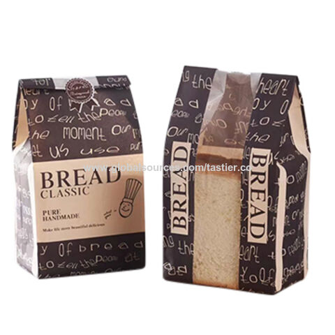 Custom printed paper bread bags new arrivals