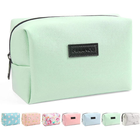 China Pequeño bolso del maquillaje para el monedero, bolsa portátil de  cuero de la cremallera de la PU del bolso del viaje de la bolsa cosmética  del maquillaje encendido Global Sources,Organizador cosmético,Bolso