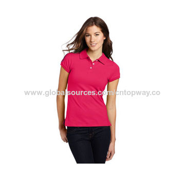 quality women's polo shirt