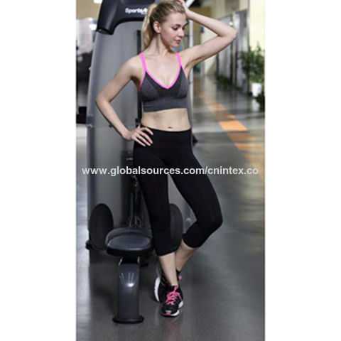 long line seamless sport bra