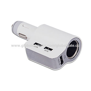 3 port cigarette lighter adapter