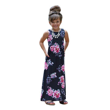 cheap little girl maxi dresses