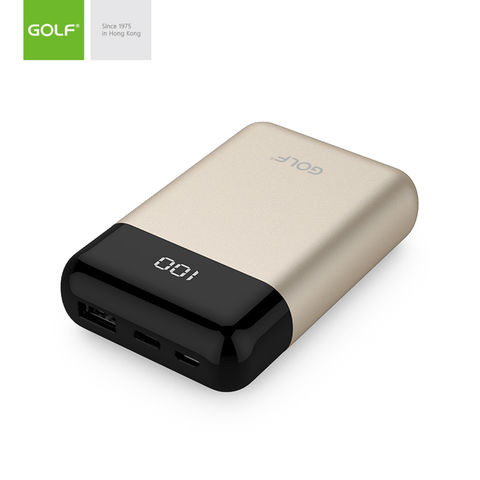 Rock P51 10000mah Mini Portable Dual Usb Power Bank Battery For