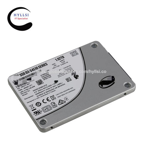 China SSDSC2KB019T801 D3-S4510 Series 1.92TB 2.5in SATA 6Gb/s SSD on ...