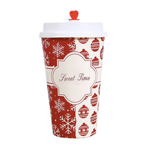 disposable christmas coffee cups