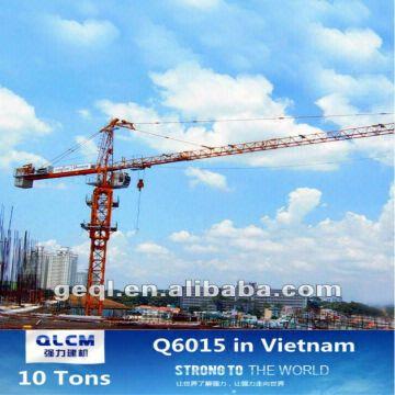 10 Tons Stationary Tower Crane Q6015 In Malaysia Global Sources