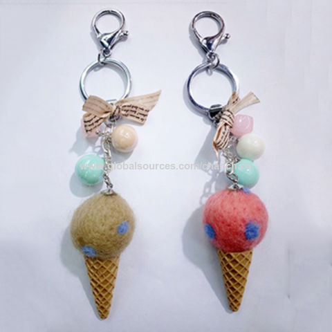 felt keychain