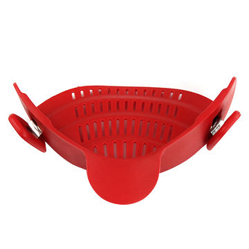silicone colander strainer