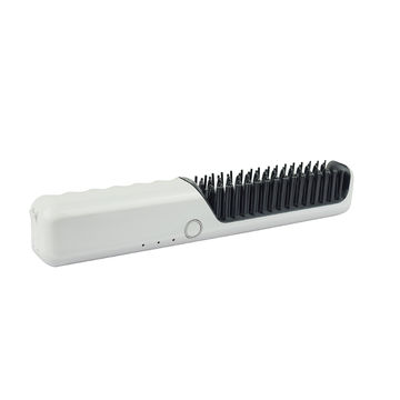 cordless straightening brush