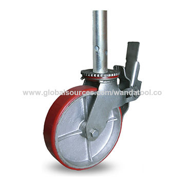 ADJUSTABLE SCAFFOLD CASTOR