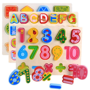 wooden baby puzzle toys