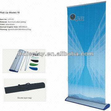 Item Lh1 10 Name Roll Up Banner Display Psd Material Aluminum
