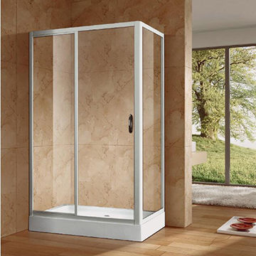 Aluminum Frame And Acrylic Shower Tray, Acrylic Shower Surrounds
