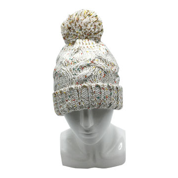 women's hats with ball on top