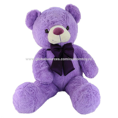 giant purple teddy bear