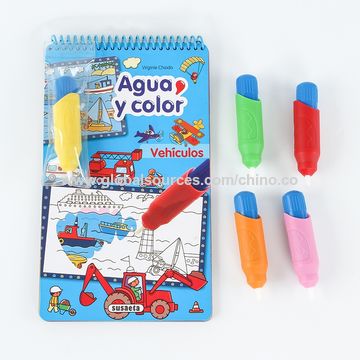 Download Magic Water Wow Water Pen Coloring Book For Toddlers Water Colouring Books Made In China Global Sources