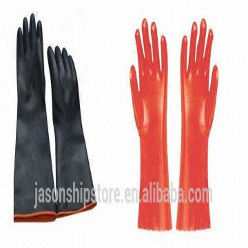 long hand gloves