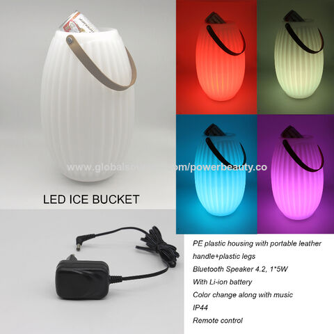 bluetooth speaker led lamp