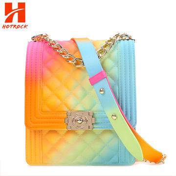 jelly colorful purse