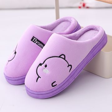 soft cotton slippers