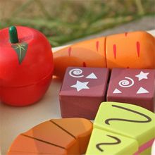 childrens wooden play food