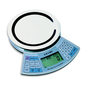 Camry Food Scale with Bowl Digital Kitchen Scale Stainless Steel with Timer  Temperature Backlight LCD 11lb