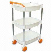 Kitchen Carts Manufacturers Suppliers From Mainland China Hong Cart With Pushing Handle Made Of Plastic
