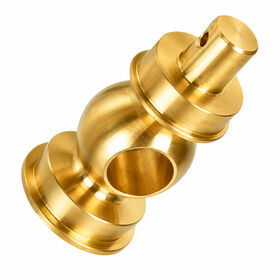 High Precision CNC Machined Part, Different Kinds of Stainless Steel and Brass are Available