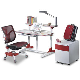 Adjustable Height Children's Desk in Schubert Series, with Quick-release Lock and Gas Lift