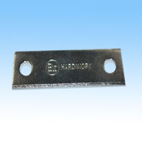 قطعة معدنية صفائحية، مصنوعة من الحديد مع طلاء الزنك، ختم، حفر بالليزر، اختبار السماكة