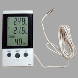 Achetez Thermomètre Extérieur Intérieur Moniteur de Température Sans Fil -  Avec 1 Capteur de Chine