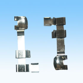 مكونات إلكترونية مخصصة، أجزاء معدنية مختومة، برونز فوسفوري c5191-H (من 190 إلى 210HV)، طلاء نيكل 2 ميكرومتر كحد أدنى