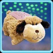 Dream Lites Pillow Pets Puppy Dog Night Light Brown Dreamlites