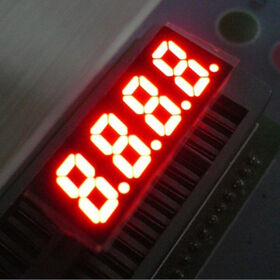 Four-digit 0.32-inch Ultra Bright Red 7 Segment LED Display, Widely Used for STB/Setup Boxes